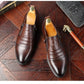 Scarpe da uomo slip-on alla caviglia in stile business retrò