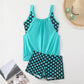 🌊Costume intero a pois due pezzi da donna👙