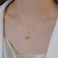 Collana con ciondolo elegante in giada Hetian