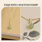 Collana con ciondolo elegante in giada Hetian