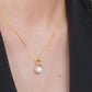 Collana con ciondolo elegante in giada Hetian