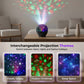 Lampada da notte con proiettore LED USB Galaxy