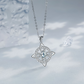 💎Collana con Ciondolo Scintillante per Donna | Nodo Celtico Simbolo di Amore Eterno 💞 | Zircone Cubico Scintillante ✨ | Catena Regolabile 45 + 5 cm 📏 | 12 Mesi e Colori 🎨