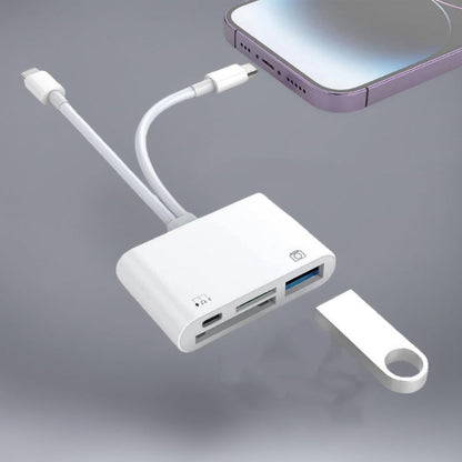 Lettore di schede di memoria USB-C 3 in 1
