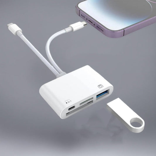 Lettore di schede di memoria USB-C 3 in 1