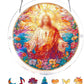 Puzzle acrilico "Tramonto e mare" da appendere alla finestra