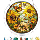 Puzzle acrilico "Tramonto e mare" da appendere alla finestra
