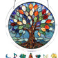 Puzzle acrilico "Tramonto e mare" da appendere alla finestra