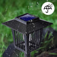 🌿 Lampada Antizanzare Solare da Giardino [Senza Chimica] 🚫🦟 | ⏰ Accensione Automatica Crepuscolare | 💡 Doppia Luce: Trappola UV + Illuminazione | 🏕️ Design Portatile per Esterni
