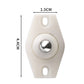 Set di rotelle autoadesive girevoli a 360° universali