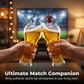 🏆 Bicchiere da birra di grande capacità con decoro in rilievo per feste di visione del calcio e home bar