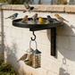 ⏳Offerta a tempo limitato⏰Bagno per uccelli da parete in metallo – finitura bronzo antico 🐦