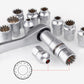 🔧 SCONTO 50%! 🛠️ Kit Chiave a Cricchetto 29 Pezzi – Acciaio Cromo-Vanadio – Bussole & Inserti per Fai da Te & Auto