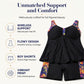 Costume da bagno con top tankini e shorts da donna – modellante per la pancia, shorts a pantaloncino, supporto ✨