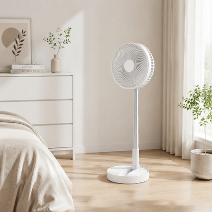 🌬️❄️Ventilatore a pavimento telescopico portatile multifunzione – Rimani fresco ovunque✨