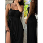 👗 OFFERTA A TEMPO LIMITATO -50%! ✨ Abito da donna con laccio e bretelline – Vestibilità morbida, traspirante, perfetto per la vacanza 🌸
