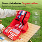 🧰 Borsa organizer per emergenze mediche – Tessuto Oxford resistente, layout modulare pieghevole ⚡ Cinghie tattiche, accesso rapido a strappo – 50% DI SCONTO oggi