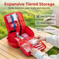 🧰 Borsa organizer per emergenze mediche – Tessuto Oxford resistente, layout modulare pieghevole ⚡ Cinghie tattiche, accesso rapido a strappo – 50% DI SCONTO oggi