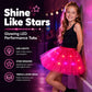 🏆 Ultimo giorno 50% DI SCONTO!🎁Gonna tutù con paillettes LED a rete stellare per bambine e adulti