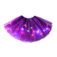 🏆 Ultimo giorno 50% DI SCONTO!🎁Gonna tutù con paillettes LED a rete stellare per bambine e adulti