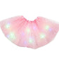 🏆 Ultimo giorno 50% DI SCONTO!🎁Gonna tutù con paillettes LED a rete stellare per bambine e adulti