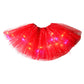 🏆 Ultimo giorno 50% DI SCONTO!🎁Gonna tutù con paillettes LED a rete stellare per bambine e adulti