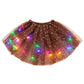 🏆 Ultimo giorno 50% DI SCONTO!🎁Gonna tutù con paillettes LED a rete stellare per bambine e adulti