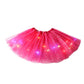 🏆 Ultimo giorno 50% DI SCONTO!🎁Gonna tutù con paillettes LED a rete stellare per bambine e adulti