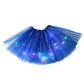 🏆 Ultimo giorno 50% DI SCONTO!🎁Gonna tutù con paillettes LED a rete stellare per bambine e adulti