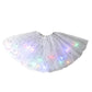 🏆 Ultimo giorno 50% DI SCONTO!🎁Gonna tutù con paillettes LED a rete stellare per bambine e adulti