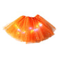 🏆 Ultimo giorno 50% DI SCONTO!🎁Gonna tutù con paillettes LED a rete stellare per bambine e adulti
