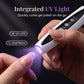 💅✨ Fresa per Unghie Elettrica 2 in 1 con Lampada UV – Portatile, Senza Fili, Per Manicure da Salone Professionale a Casa 💖🔋