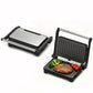Pressa elettrica per sandwich e panini con piastra piatta a 180 gradi