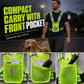 Gilet riflettente ad alta visibilità regolabile per corsa con tasca