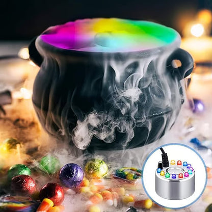 🌫️🥳2026 NUOVO ARRIVO🥳💞50K+ VENDUTI!🔥50% DI SCONTO! Nebulizzatore a LED RGB per Piscina e Stagno – Crea Effetto Nebbia Magica per Giardino e Serate all'Aperto ✨💧