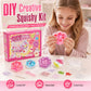 🔥🧁 50% DI SCONTO! 🐾 Kit squishy fai-da-te per bambini – Gelato fritto da modellare con design zampa di gatto! ✨🎨