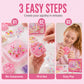 🔥🧁 50% DI SCONTO! 🐾 Kit squishy fai-da-te per bambini – Gelato fritto da modellare con design zampa di gatto! ✨🎨