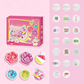 🔥🧁 50% DI SCONTO! 🐾 Kit squishy fai-da-te per bambini – Gelato fritto da modellare con design zampa di gatto! ✨🎨