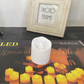 Candele LED senza fiamma con effetto fiamma tremolante calda