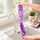 Paraschizzi in silicone per lavandino da cucina