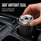 🛡️Posacenere girevole per auto con rivestimento interno in ceramica