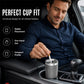 🛡️Posacenere girevole per auto con rivestimento interno in ceramica