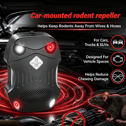 🔥 In offerta 50% DI SCONTO🔥Repellente ultrasonico per roditori per auto