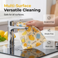 🧽🌿 Set di panni in microfibra stampati – alta assorbenza, asciugatura rapida, lavabili in lavatrice – addio macchie di grasso e cattivi odori in cucina 👩‍🍳💫