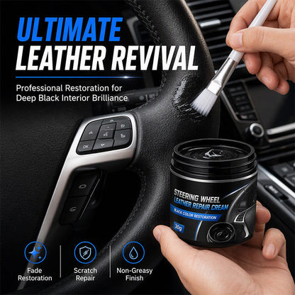 Crema riparatrice per volante auto in pelle