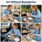 Kit di pittura a schiuma puffoso per bambini