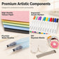 Kit di pittura a schiuma puffoso per bambini