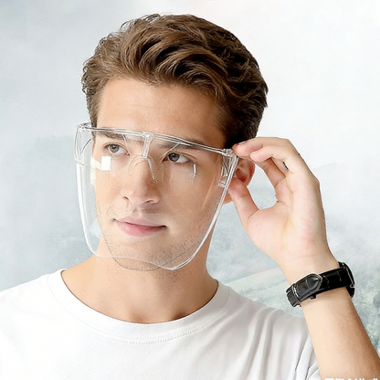 Protezione viso e occhi comfort per tutto il giorno