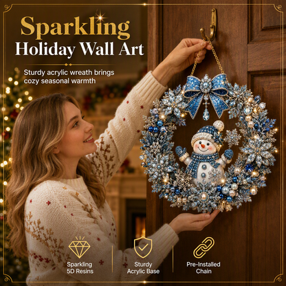 🎄 PROMO FLASH -50% ✨ Kit Diamond Art fai da te di Natale, creazione decorativa, abbellisci la tua casa per le feste 🎁