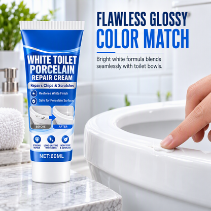 Crema Bianca Riparatrice per Porcellana del WC